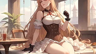 Creamy Steampunk Seduction: Maid's Whipped Cream Explosion