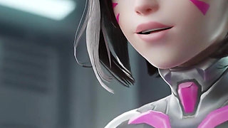 The Rise of a New Popstar - D.va 3D Overwatch Porn Animation