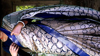 Purane ghar me bhabhi ko bula k choda  Desi Indian bhabhi in Old ruins wet juicy pussy sex by her step father