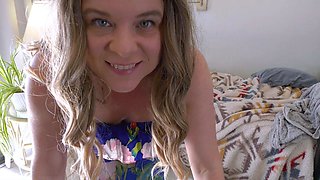 Stepmom fucks stepson because he caught her cheating but he