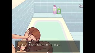 Daily Countryside Fuck Fest - Big Tits Anime Girls in Nude Bath Scenes
