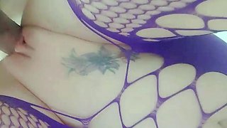Cumshot on big boobs for slut tit fucking in hd