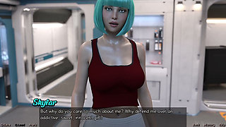 Stranded in Space - Playing and Kissing the Hot Doctor