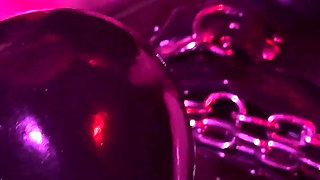 Rubber & Ava Fetishart Give Perv a Latex Footjob Part 2