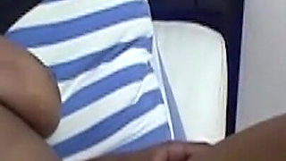 Two Ebony Amateurs Drain One Lucky Stud