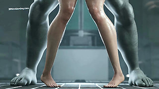 The Experiment - Curvy MILF's Midnight with Monster Cock 3D Animation