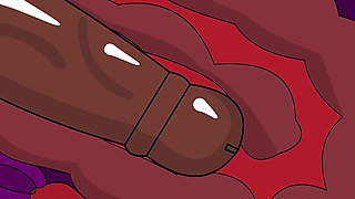 Anal Ejaculation (animation)