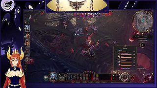 Ebony Elf Lewdness with Small Tits: Baldur's Gate 3 Part 1