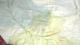 SexyAnka Masturbates to Squirting Orgasm - Hairy Ukrainian Amateur Moaning Close-Up