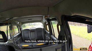 Faux cab - Big Ass stunner blow schlong then takes hard anal pounding