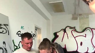 Two German sluts suck cock and get pounded hard live at sexy