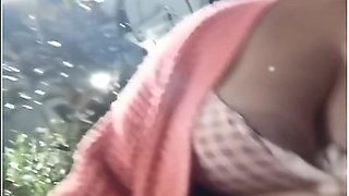 Nip Slip With Big Tits Flashing In Public Store. Gets Caught By Worker