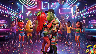 Episode 5 - Cute Strawberry Girl and Sweet Avocado Man Sharing Gentle Moments AI Hentait