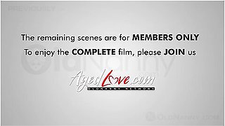 Massager Massages A Woman With His Penis