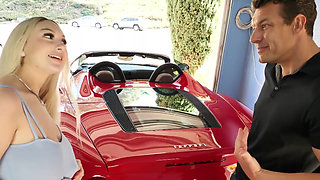 Naturally Busty Skylar Vox Lets Stepdaddy Stretch Her Sweet Snatch