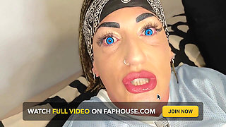 Destroying and Sucking My Giant Dildo