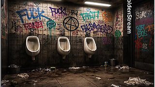 Erotic Audio - Club Toilet Turned Into Sperm Cumshot Toilet Lady Takes Cock Sex Story German