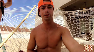 Sexy Shane and Miss Stacy Have Sexy Fun in the Backyard While the Roommates Are Gone!