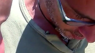 Sexy skinny teen Krystal fucked by step brother at casting outdoor