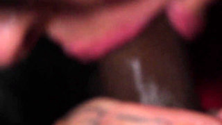 First Black Cock Blown!