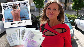 Czech Streets 105 Large-Breasted mom Denisa