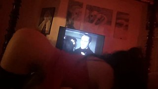 Sexy huge ass latina amateur rides fetish dudes cock