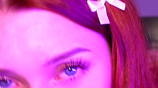 A Deep Look and Gentle Touches of a Virtual Girlfriend Relaxes You After a Hard Week at Work