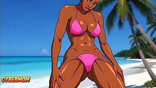 Jungle Gas Station: A Black Pump for a White Wifey. Toon BIG BLACK COCK Wifey Hotwife
