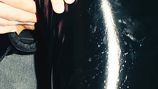 He Jerks My Pussy with a Finger in the Ass