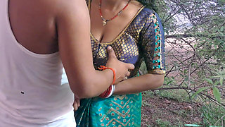 Indian Village Bhabhi in Forest