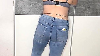 Bonie & Clyde Masturbation Standing Trembling Twitch Moaning Horny Blonde Solo Clitoris Rubbing Fingering Multiple Orgasms