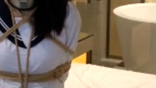 Junior Step Sister's Initial Experience of Bondage