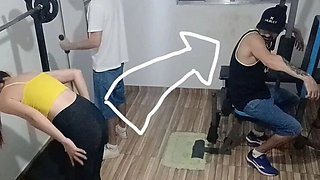 Hot Latina Wife Cheats On Husband With Gym Neighbor In Steamy Threesome Fuck