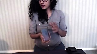 Affable american Indialove solo Video