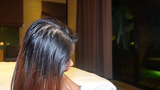 Sexy Teen Asian Sucks in the Pool and Gets Fucked to Get a Cumshot