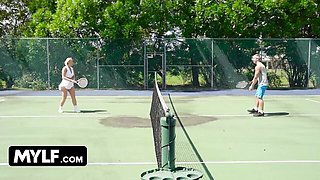Mellanie Monroe Tennis Tease