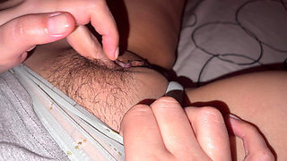 Watch Me Play with My Plump, Very Hairy Pussy and Have a Clitoral Orgasm