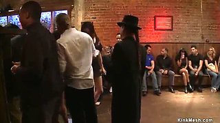 Busty Evi Fox Dominated in Public by Danny Wylde and Princess Donna
