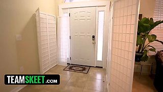 Fresh sensational series by teamskeet - our little hidden - sloppy homework feat. busty beverly snow