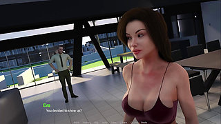 A Cheating Threesome with MILF & a Girlfriend - Away From Home - a Hawt Animated Porn Game