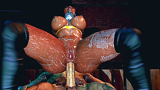 Intense Anal Cowgirl Ride Monster Cock Deep Gapes Her Hot Ass