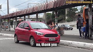 Horny Brazilian Gold Digger