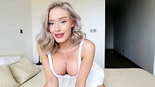 Big-Titted Latina Teen Plays Naughty Role for Webcam
