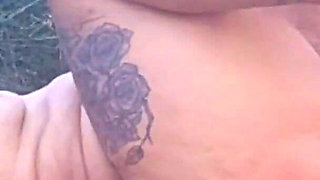 Lucky Gurl Nicole Santana - Sex at the Park with a Big Booty Black MILF