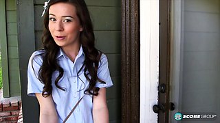 Ariel Grace Ditches Homework for Lesbian Play