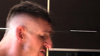 FTM Gray West Rides Jay Stryker Hard