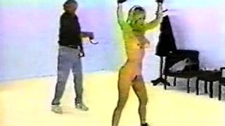 Amateur fetish BDSM action with redhead