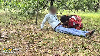 A Village Bhabhi Fucked by a College Student in Forest,sona Bhabhi First Time Outdoor Sex by Her Boyfriend