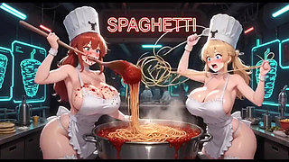 Funny Cook Video, Ai Animation