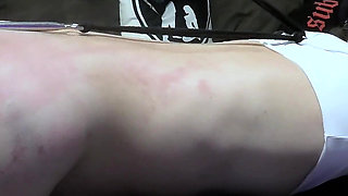 Slut Gets Both Holes Penetrated From Behind